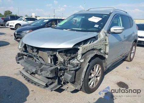 2017 Nissan Rogue Sv from USA, damaged, VIN 5N1AT2MV0HC812143